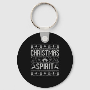 Deep In The Christmas Srit Couple Matching Christm Key Ring