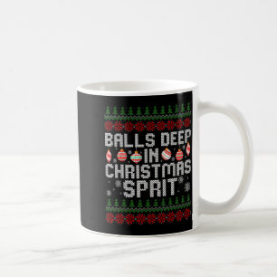 Deep In The Christmas Srit Matching Couples Ugly  Coffee Mug