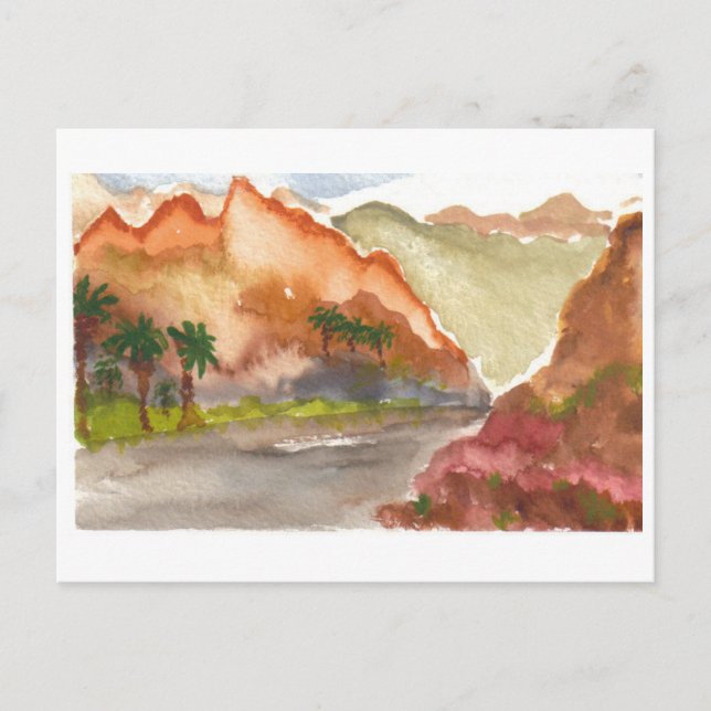 Deep in the Desert Postcard (Front)