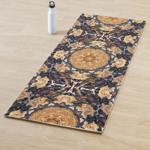 Deep in the woods.... yoga mat