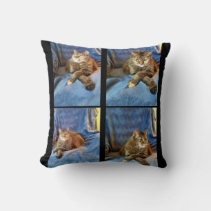 DEEP IN THOUGHT KITTY CUSHION