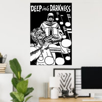 Deep Into Darkness Vintage Comics Grim Reaper art