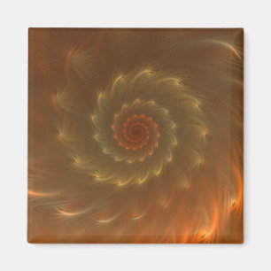 Deep Lava Whirlpool Magnet
