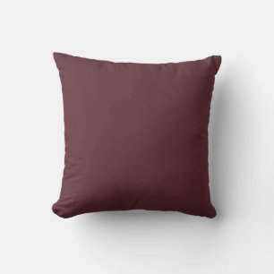 Deep Maroon Solid Colour Cushion