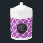 Deep Mauve Quatrefoil; Retro Chalkboard look<br><div class="desc">You will love this cute,  elegant,  vintage chalkboard design with  Deep Mauve Quatrefoil  pattern design!  We invite you to our store,  Baby Shower Boutique,  to view this cool retro blackboard design on many more great customisable products,  including retro Baby Shower invitations and baby boy & girl gifts!  Thank you!</div>