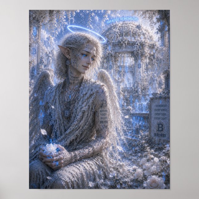 Deep Melancholy / Angel / Forgotten Paradise Poster (Front)