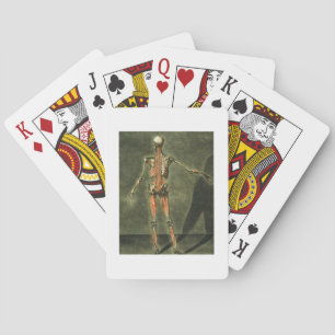 Deep Muscular System of the Back of the Body, plat Playing Cards