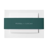 Deep Ocean Teal Wedding