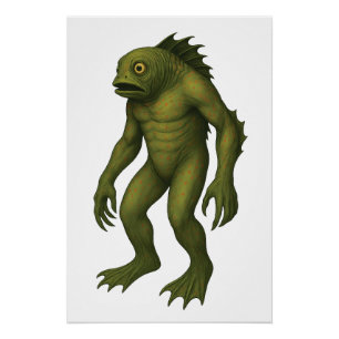 Deep One – From the Cosmic Bestiary of Innsmouth Poster