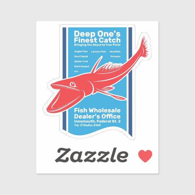 Deep One’s Finest Catch Innsmouth Fish Wholesaler (Sheet)