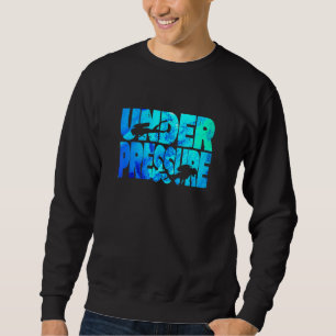 Deep Open Water Diver Scuba Diving Free Diving Bod Sweatshirt