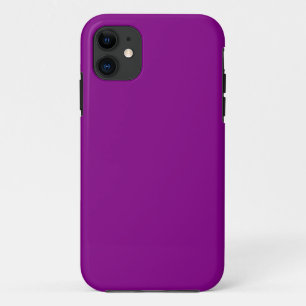 Deep Orchid Plum Purple Solid Colour Background Case-Mate iPhone Case
