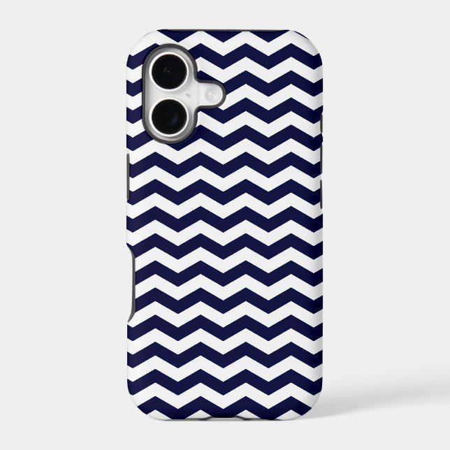 Deep Pacific Blue Wave Chevron (Back)