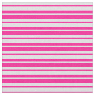 Deep Pink & Lavender Coloured Pattern Fabric