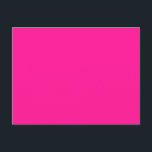 Deep Pink Postcard<br><div class="desc">Deep Pink. Solid Colour Tone. HEX CODE #FF1493,  R:255,  G:20,  B:147 Like a Gift. Sweet Souvenir or Creative Present. 🎁 👍 😍 😊 ✨</div>
