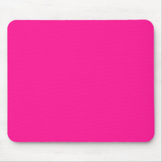 Deep Pink Solid Colour Mouse Pad