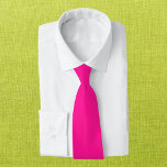 Deep Pink Solid Colour Tie<br><div class="desc">Deep Pink Solid Colour</div>