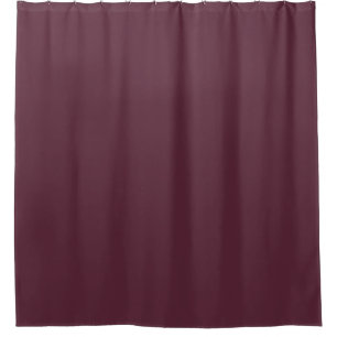 Deep Plum Shower Curtain