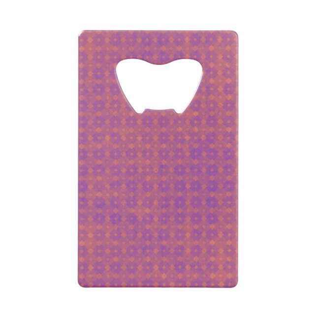 Deep Purple and Pink Diamonds Pattern (Front)