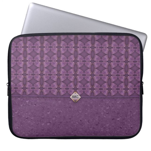 Deep Purple Clutch Bag (Front)