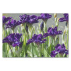 Deep Purple Irises Floral