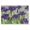 Deep Purple Irises Floral