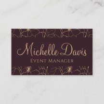 Deep Purple Luxe Minimalist Accent
