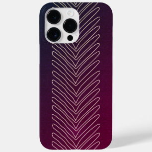 Deep Purple Modern Tribal African Arrows Case-Mate iPhone 14 Pro Max Case