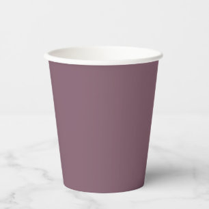 Deep Purple Paper Cups