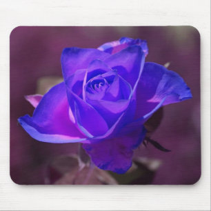 Deep Purple Rose mouse pad