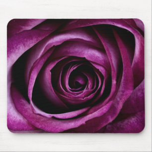 Deep Purple Rose Mouse Pad
