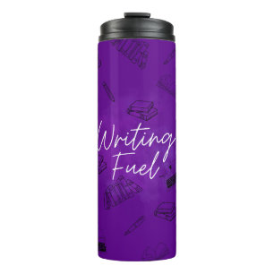 Deep Purple Writing Fuel Mug