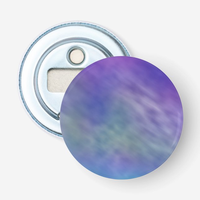 Deep Rainbow Coloured Sky Background Bottle Opener (Front)