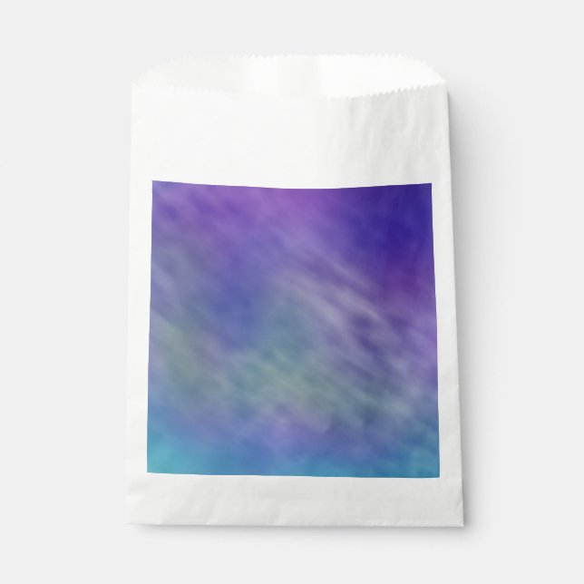 Deep Rainbow Coloured Sky Background Favour Bags (Front)