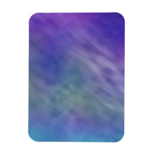 Deep Rainbow Coloured Sky Background Magnet