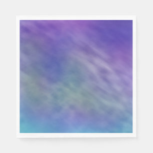 Deep Rainbow Coloured Sky Background Napkin
