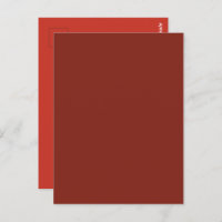 Deep Red Autumn Fall Season Solid Colour