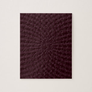 Deep Red Geometric Circles Puzzle