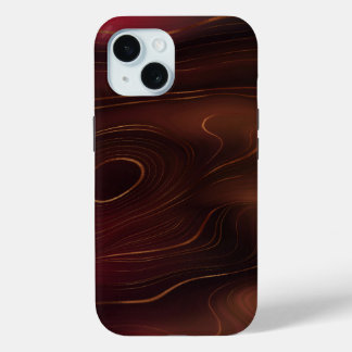 Deep Red Marble iPhone & Samsung Phone Cases