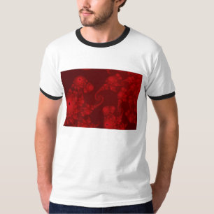 Deep Red Seahorse Herd T-Shirt
