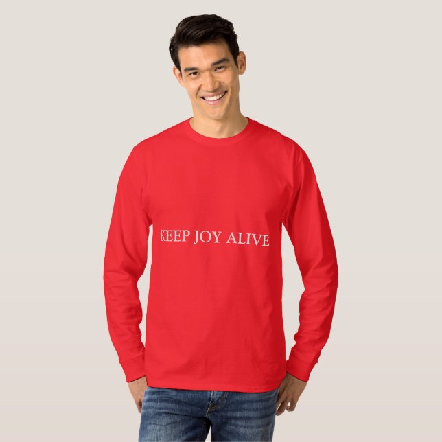 Deep Red T-Shirt  (Front Full)