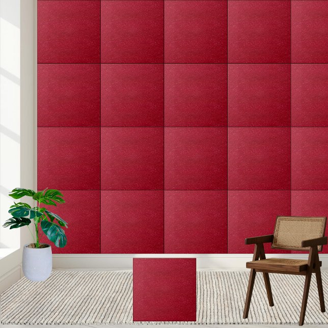 Deep Red Velvet Texture Ceramic Tile Style 2 (Deep Red Velvet Texture Ceramic Tile Style 2)