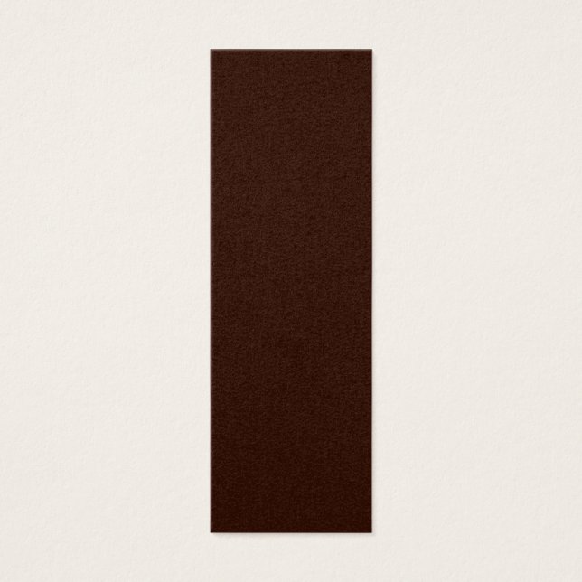 Deep Rich Brown colour background Customisable (Front)