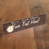 Deep Rich Brown colour decor Customisable