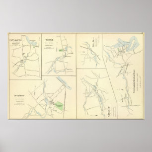 Deep River, Ivoryton, Centre Brook, Essex Poster