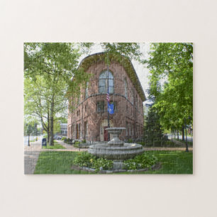 Deep River Town Hall Puzzle