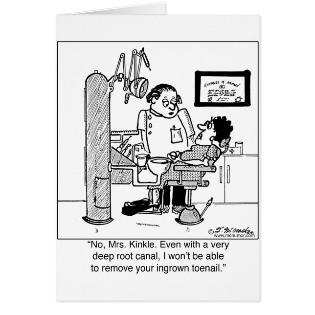 Deep Root Canal To Remove Ingrown Toenail? (Front)