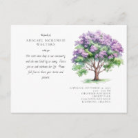 Deep Roots Pink Tree Celebration of Life