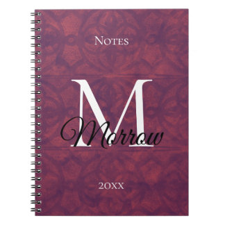 Deep Rudy Batik Name and Year Notebook