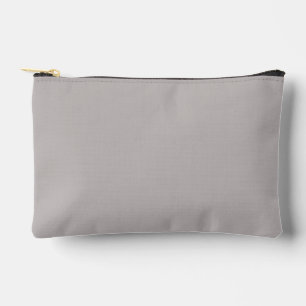 deep sand, beige solid accessory pouch